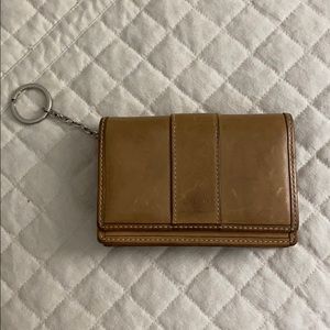 Coach keychain wallet